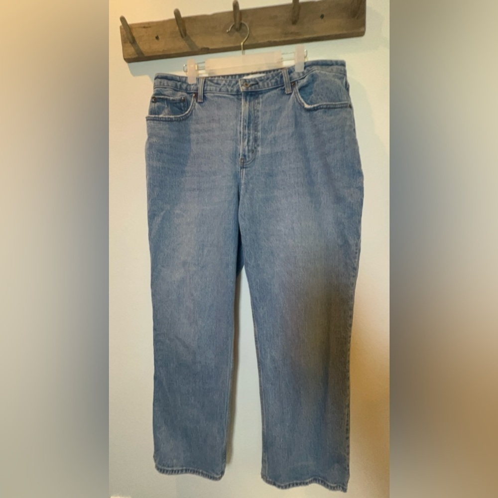 Abercrombie and Fitch the vintage straight high-rise curve love size 33 - Picture 5 of 6